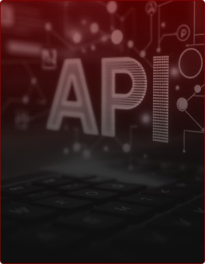 Fundo temático para o serviço de Integração com APIs.